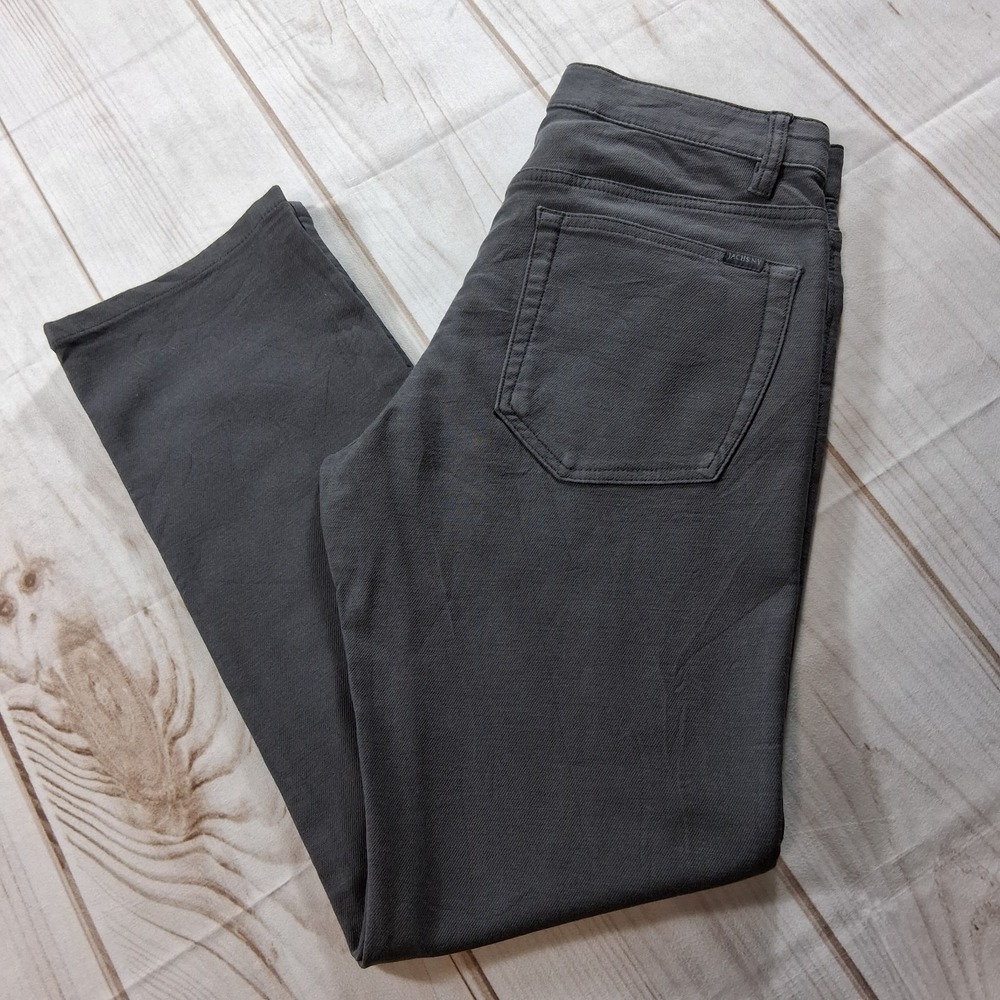 Jachs New York Mens Straight Stretch 5 Pocket Twill Pant 30x29 Gray